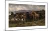 Highland Raid, 1860-Rosa Bonheur-Mounted Premium Giclee Print
