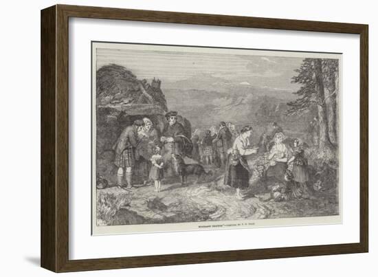 Highland Reapers-null-Framed Giclee Print