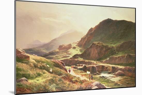 Highland Scene-Sidney Richard Percy-Mounted Giclee Print