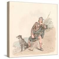 Highland Shepherd-null-Stretched Canvas