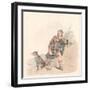 Highland Shepherd-null-Framed Giclee Print