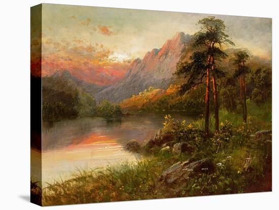 Highland Solitude-Frank Hider-Stretched Canvas