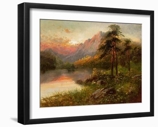 Highland Solitude-Frank Hider-Framed Giclee Print