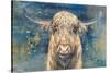 Highland Taurus-Dina Peregojina-Stretched Canvas