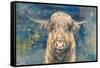 Highland Taurus-Dina Peregojina-Framed Stretched Canvas