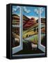 Highland View-Jerzy Marek-Framed Stretched Canvas