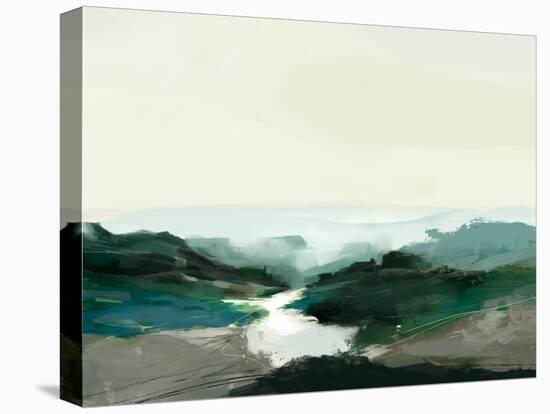 Highland View-Dan Hobday-Stretched Canvas