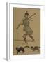 Highlander Playing Bagpipes, 1900-Joseph Crawhall-Framed Giclee Print