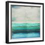 Highlighted Turquoise-Taylor Hamilton-Framed Art Print