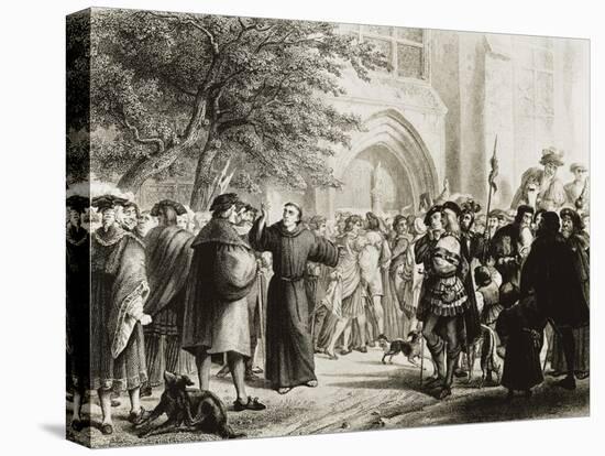 Highlights of the Life of Martin Luther-Pierre Antoine Labouchere-Stretched Canvas
