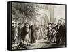 Highlights of the Life of Martin Luther-Pierre Antoine Labouchere-Framed Stretched Canvas