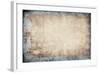 Highly Detailed Textured Grunge Background Frame-ilolab-Framed Art Print