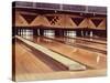Highly Polished Bowling Lanes-null-Stretched Canvas