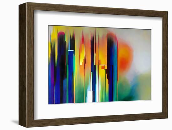 Highrise Buildings in the Morning-Ursula Abresch-Framed Photographic Print