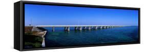 Highway 1 to Key West Florida USA-null-Framed Stretched Canvas