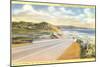 Highway 101 in Southern California, Torrey Pines-null-Mounted Art Print