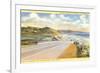 Highway 101 in Southern California, Torrey Pines-null-Framed Premium Giclee Print