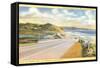 Highway 101 in Southern California, Torrey Pines-null-Framed Stretched Canvas