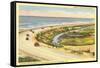 Highway 101 in Southern California, Torrey Pines-null-Framed Stretched Canvas