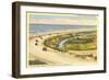 Highway 101 in Southern California, Torrey Pines-null-Framed Art Print