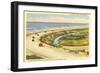 Highway 101 in Southern California, Torrey Pines-null-Framed Art Print