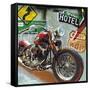 Highway 101-Ray Foster-Framed Stretched Canvas