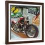 Highway 101-Ray Foster-Framed Premium Giclee Print