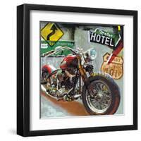 Highway 101-Ray Foster-Framed Art Print