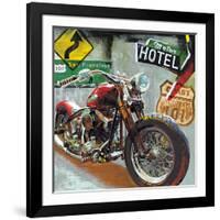 Highway 101-Ray Foster-Framed Art Print