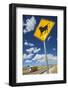 Highway 50, 'America's Loneliest Road'.-Jon Hicks-Framed Photographic Print