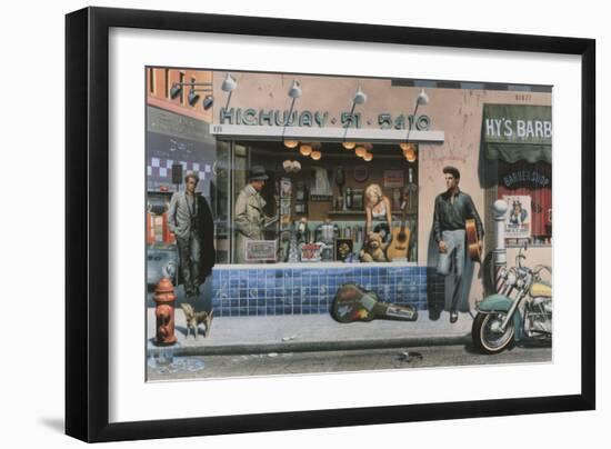 Highway 51-Chris Consani-Framed Art Print