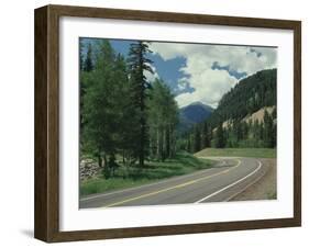 Highway 550 in the San Juan Mountains-James Randklev-Framed Photographic Print