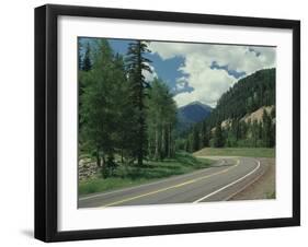 Highway 550 in the San Juan Mountains-James Randklev-Framed Photographic Print