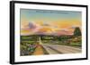 Highway 71, Fayetteville, Arkansas-null-Framed Art Print