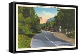 Highway 74, at Bat Cave-null-Framed Stretched Canvas