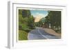 Highway 74, at Bat Cave-null-Framed Premium Giclee Print