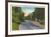 Highway 74, at Bat Cave-null-Framed Art Print