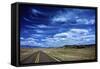 Highway 78, New Mexico, High Alpine Grasslands and Clouds-Richard Wright-Framed Stretched Canvas