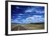 Highway 78, New Mexico, High Alpine Grasslands and Clouds-Richard Wright-Framed Photographic Print