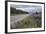 Highway 8 Passing Through Field of Lupins, Near Lake Tekapo, Canterbury Region-Stuart Black-Framed Photographic Print