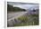 Highway 8 Passing Through Field of Lupins, Near Lake Tekapo, Canterbury Region-Stuart Black-Framed Photographic Print