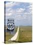 Highway 85 North Road Sign, South Dakota, USA-David R. Frazier-Stretched Canvas