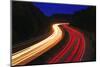 Highway A1 near Hermeskeil, Rhineland-Palatinate, Germany, Europe-Hans-Peter Merten-Mounted Photographic Print