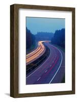 Highway A1 near Hermeskeil, Rhineland-Palatinate, Germany, Europe-Hans-Peter Merten-Framed Photographic Print