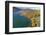 Highway and Alps 2 Ocean Cycle Trail and Lake Benmore, Waitaki Valley, South Island, New Zealand-David Wall-Framed Photographic Print