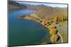 Highway and Alps 2 Ocean Cycle Trail and Lake Benmore, Waitaki Valley, South Island, New Zealand-David Wall-Mounted Photographic Print