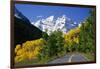 Highway Below Maroon Bells-Darrell Gulin-Framed Photographic Print