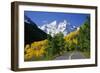 Highway Below Maroon Bells-Darrell Gulin-Framed Photographic Print