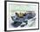 "Highway Boatride," July 14, 1962-George Hughes-Framed Giclee Print