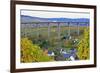 Highway Bridge of Highway A1 near Fell, Moselle Valley, Rhineland-Palatinate, Germany, Europe-Hans-Peter Merten-Framed Photographic Print